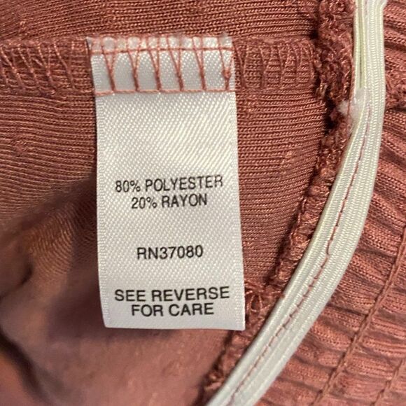 Est. 1946 Smocked Collar French Dot Boho Long Split Sleeve Dress Size L - Picture 12 of 14